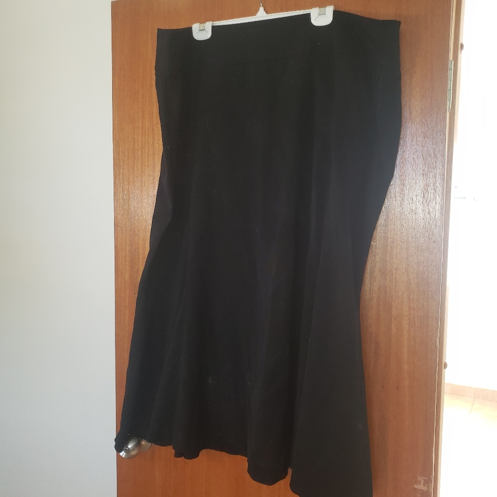 Gray plus size  skirt